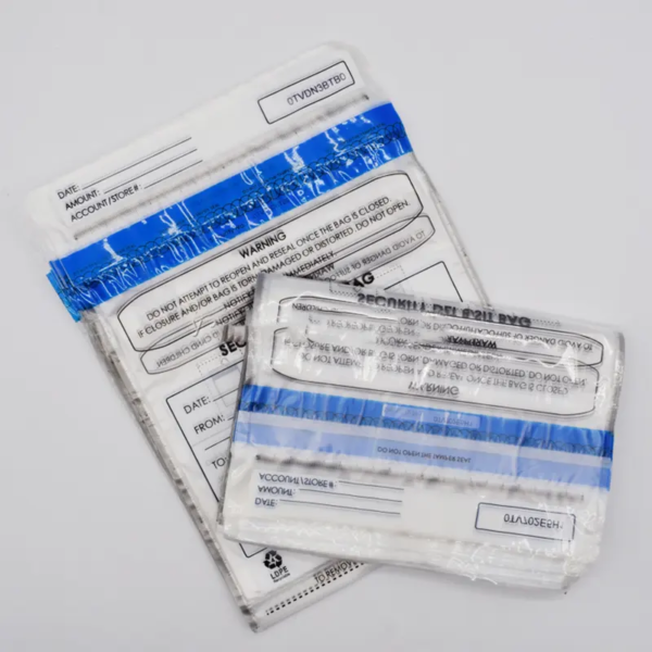 Bank Cash Plastic Evidence Tamper Evident Security Bags