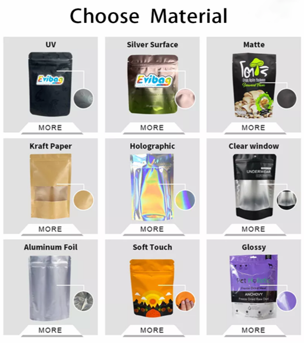 Custom Edible 3.5g Mylar Bags