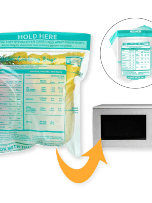 102 Microwave Steamer Cooking Bags