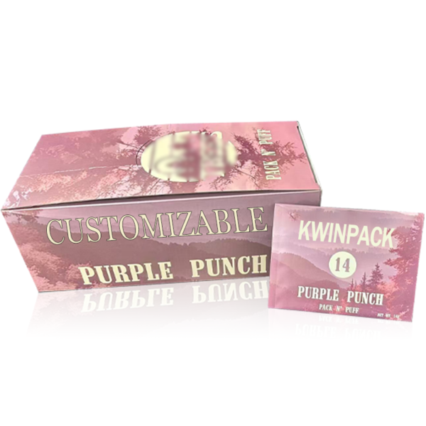 Custom 14g 50g Plastic Rolling Tobacco Pouch