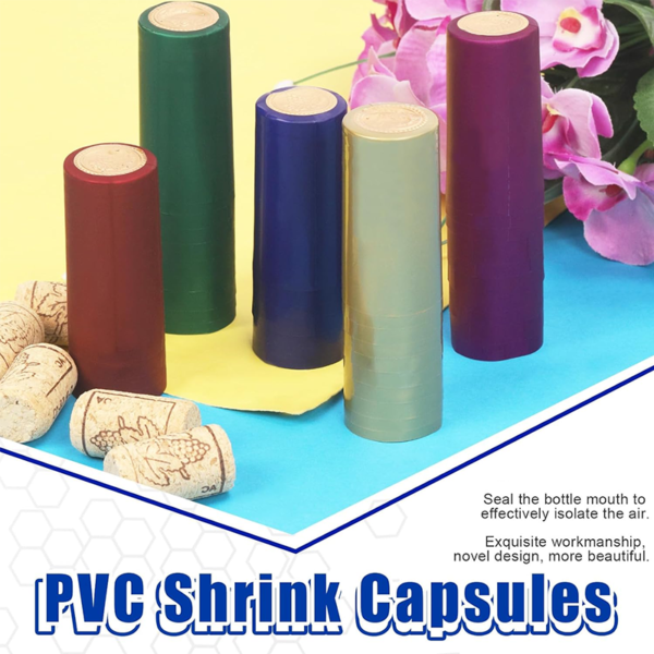 108 Wine Bottle Heat Shrink Capsules