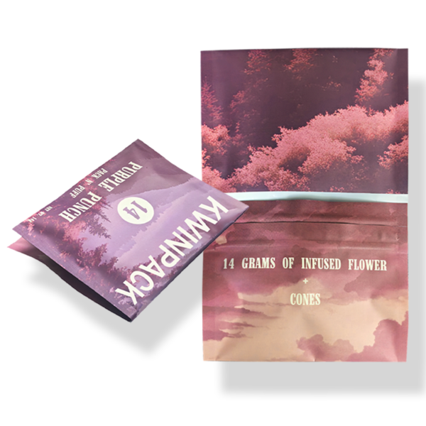 Custom 14g 50g Plastic Rolling Tobacco Pouch