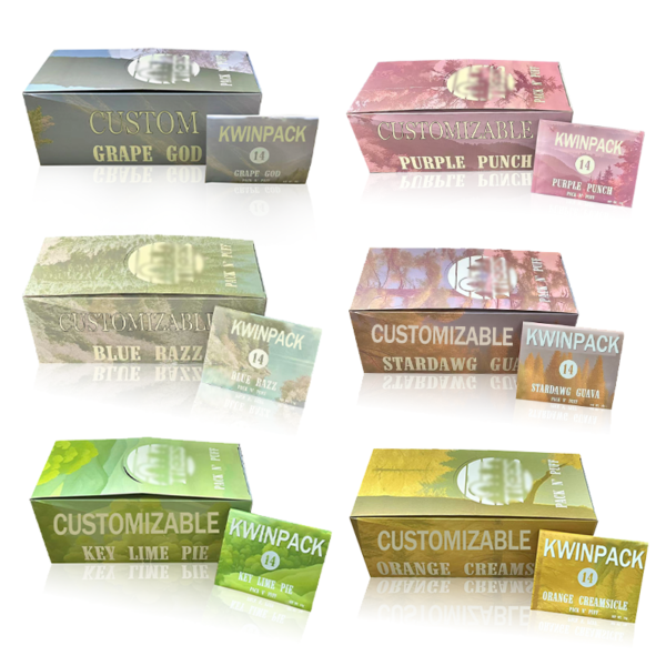 Custom 14g 50g Plastic Rolling Tobacco Pouch