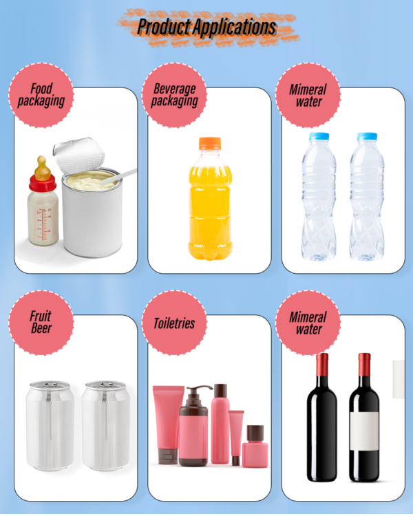 4 PVC Bottle Heat Shrink