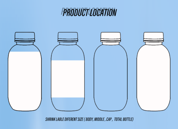 5 PVC Bottle Heat Shrink